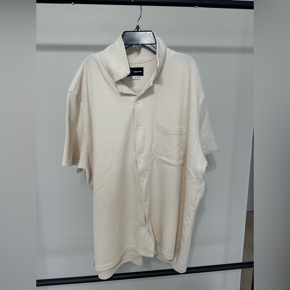 short sleeve button-down